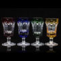 Set di 4 calici in cristallo per Vodka Grand Palais