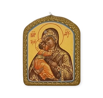 Icona pendente di Nostra Signora di Vladimir