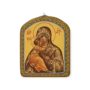 Icône pendentif de Notre-Dame de Vladimir